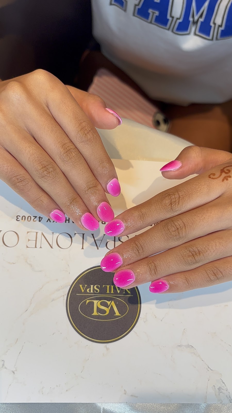 Hot pink ombré set